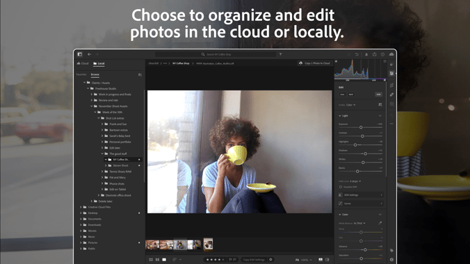 Home 3 cloud local photo organization